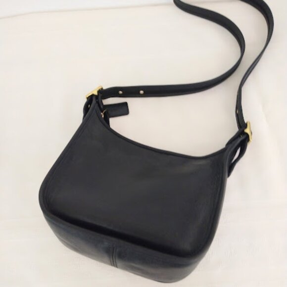 Coach Vintage Black Leather Legacy Janice Crossbody - Picture 5 of 15